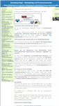 Mobile Screenshot of marketing-page.de